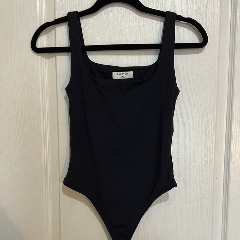 Aritzia Babaton Black Bodysuit